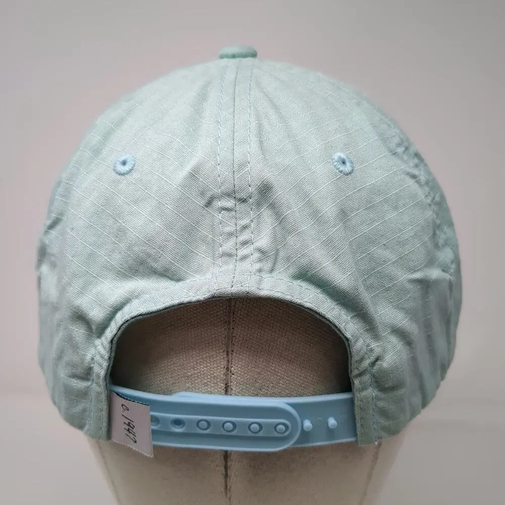 Obermeyer 5 Panel Blue One Size Snapback Rope Topographic Patch Outdoor Hat